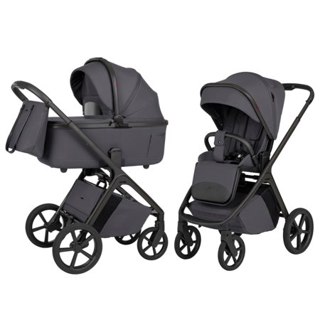 CARRELLO universālie ratiņi 2in1 VECTOR F, Ample Grey, CRL-6700 