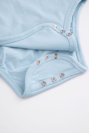 COCCODRILLO bodijs ar garām piedurknēm, zils, izmērs 