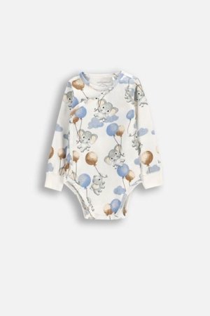 COCCODRILLO krekls ar garām piedurknēm UNDERWEAR SPECIAL BOY, krēmveida, WC5412601USB-003-074, 74 