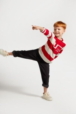 COCCODRILLO t-krekls ar īsam piedurknēm ACADEMY BOY KIDS, sarkans, ZC4143101ABK-009-092, 92 cm 