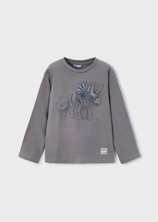 MAYORAL t-krekls ar garām piedurknēm, grey, 4.089-43 