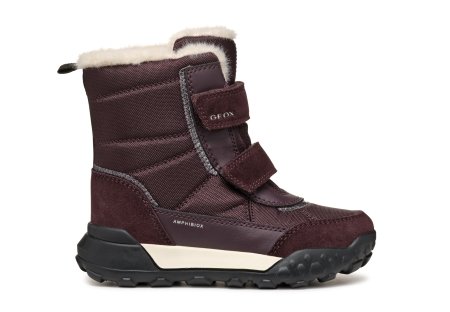 GEOX ziemas zābaki, ķiršu krāsa, J46M7E-0FU22-C7357, 38 izmērs 