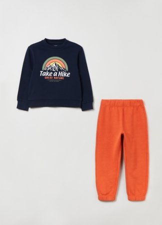 OVS BOY3-10Y JOGGING L/S 2H 3-4 BLUE 001896467 
