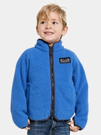 DIDRIKSONS flīsa jaka GIBBS 2, zils, 505577-435, 130 cm 