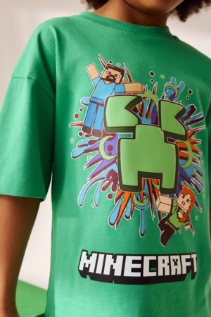 NEXT MINECRAFT džemperis ar kapuci, E38609, 152 