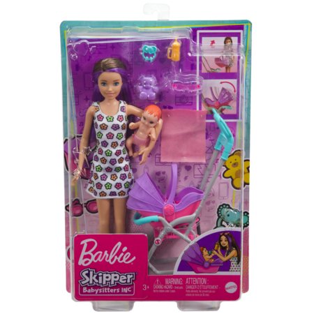 BARBIE Lelle Skipera bērnu aukle, GXT34 GXT34