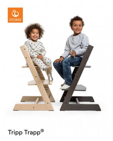 STOKKE bērnu barošanas krēsliņš Tripp Trapp Black 100103 100103