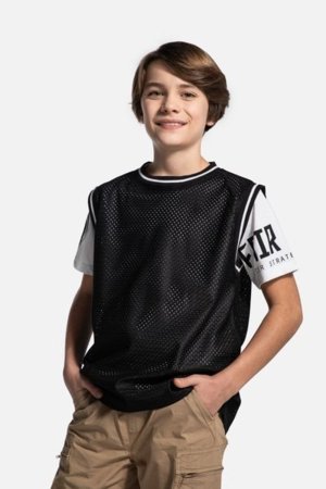 COCCODRILLO krekls ar īsām piedurknēm MONOCHROME BOY JUNIOR, krāsa, WC5143205MBJ-022-164, 164 cm 