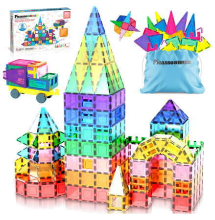 PICASSO TILES Magnētiskais konstruktors 101 detaļa, PC101 