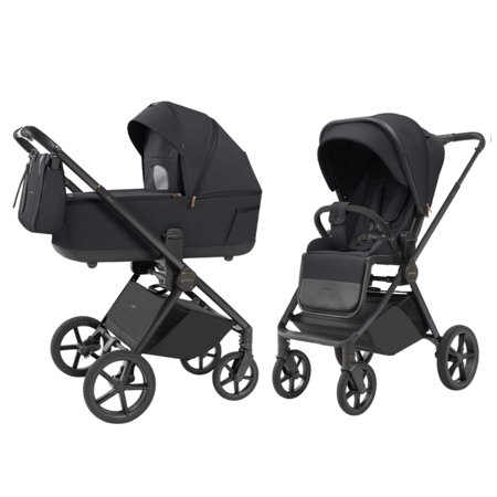 CARRELLO universāls ratiņi 2in1 ULTRA, Basalt Black, CRL-6527 
