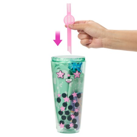 BARBIE Pop Reveal lelle burbuļtēja zaļā tēja, HTJ21 