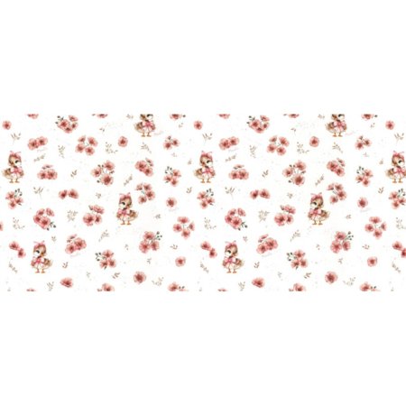 MIMINU divdaļīgas gultasveļas komplekts  Ducklings powdery pink, 100x135, 60x40 cm 