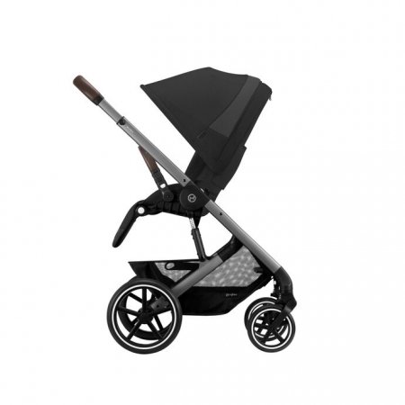 CYBEX ratiņi BALIOS S LUX, moon black, 522002533 