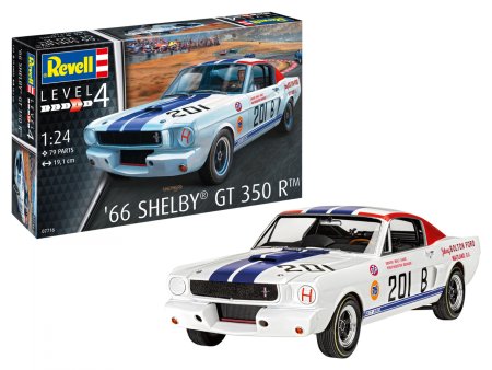 REVELL 1:24 1965. gada modelis Shelby GT 350 R, 67716 