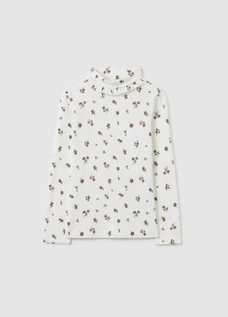 OVS t-krekls ar garām piedurknēm un augsto apkakli, 134 cm, 002487297 