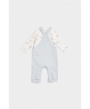 MOTHERCARE bodijs ar garām piedurknēm + kombinezons, CB763 606352