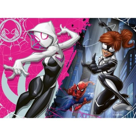 RAVENSBURGER bērnu puzle Spider-Man, 12/16/20/24 gab., 12004201 