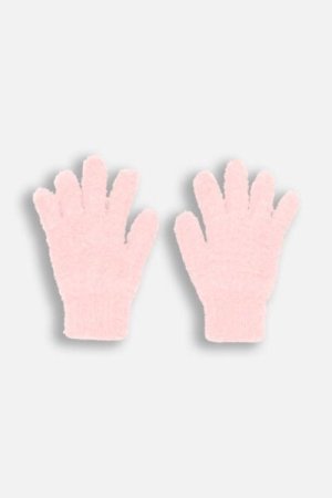 COCCODRILLO cimdi ACCESSORIES WINTER GIRL, rozā, ZC4360313AWG-007-XXL, XXL cm 
