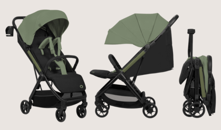 LIONELO ratiņi JULIE AIR, Green sage, LO-JULIE AIR 