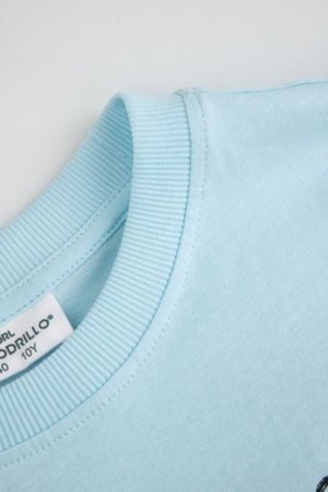 COCCODRILLO t-krekls ar īsam piedurknēm, zili, WC6143201VBA-014-134, 134 izmērs 