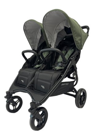 VALCO BABY dvīņu rati SNAP DUO, Basil Green, SNAP4D07 
