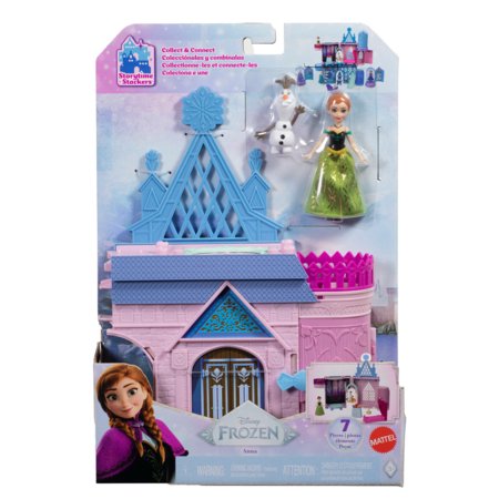DISNEY FROZEN mazā lelle Anna un rotaļu komplekts, JDP65 