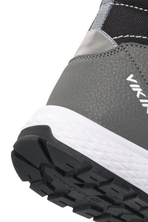 VIKING ziemas zābaki EQUIP WARM WP 1V, melni/pelēki, 3-93600-203 3-93600-203-37