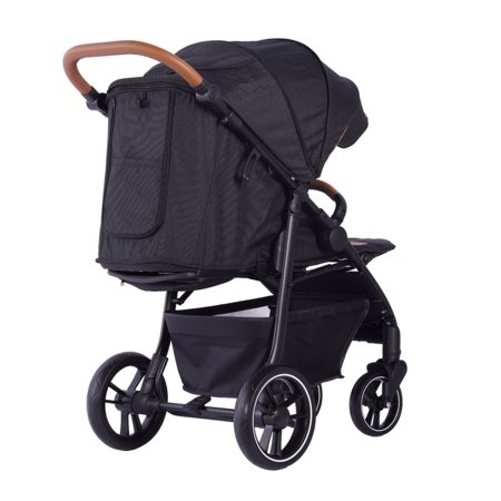 BABYTROLD ratiņi MALAGA, Black, 13-51SN 