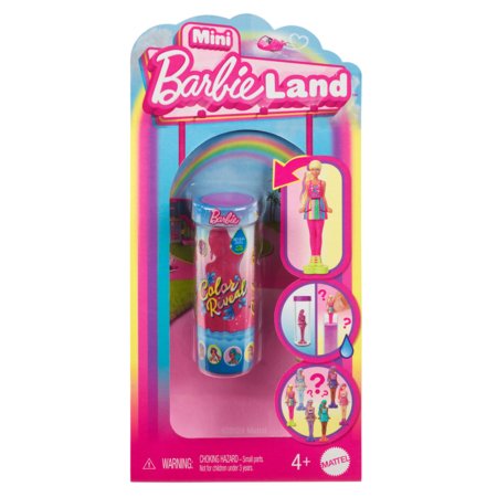 BARBIELAND Mini lelle Color Reveal, HYF28