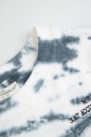 COCCODRILLO t-krekls ar īsam piedurknēm, pelēki, cm 