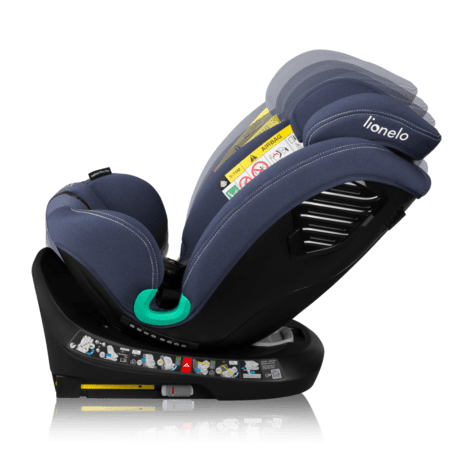 LIONELO autokrēsls BASTIAN ONE I-SIZE, Blue navy,  40-150 cm., LO-BASTIAAN ONE I-SIZE 