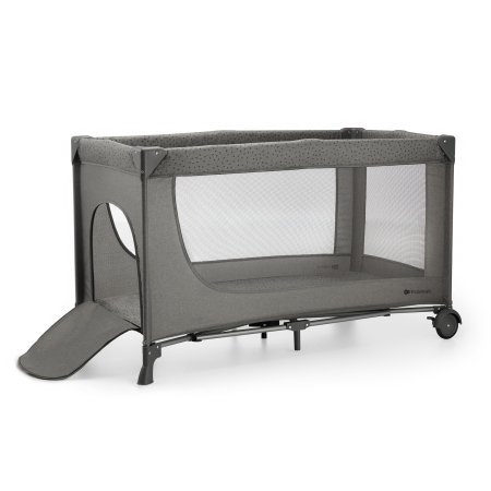 KINDERKRAFT ceļojumu gultiņa ar piederumiem JOY 2 dark grey AC, KLJOY02DGR000AC 