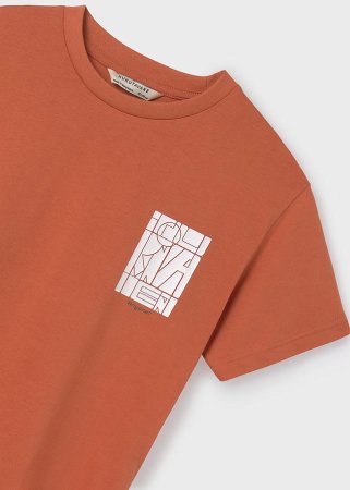 MAYORAL t-krekls ar īsam piedurknēm 7C, clay, 6033-37 