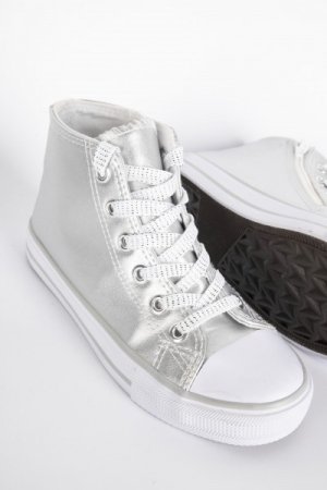 COCCODRILLO sporta apavi SHOES 1, sudraba krāsa, ZC1211101SH1-024 ZC1211101SH1-024-033