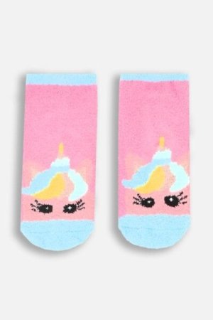 COCCODRILLO zeķes SOCKS GIRL, rozā, ZC4382703SOG-007-019, 19/22 cm 