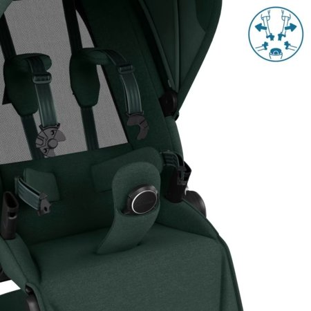 MAXI COSI sporta ratiņi FAME, Twillic green, 1122403110 