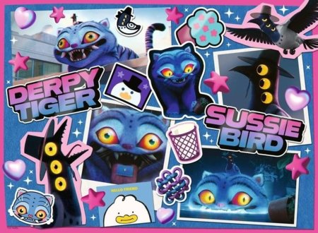 RAVENSBURGER PUZZLE puzle KPOP Demon Hunters 300gab., 12004758 