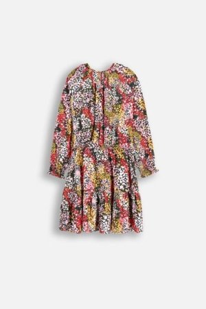 COCCODRILLO kleita ar garām piedurknēm NOSTALGIC MEADOW GIRL JUNIOR, krāsa, WC5128101NGJ-022-164, 164 cm 
