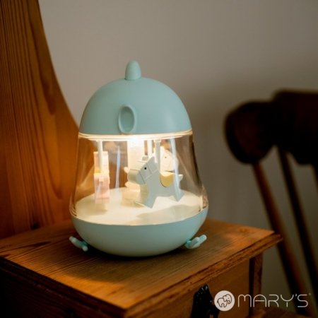 MARY'S mūzikas kaste-naktslampiņa, Blue, MW20776 