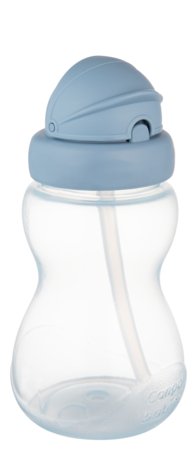 CANPOL BABIES pudelīte ar salmiņu 12M+, 270ml, 56/109_blu2 