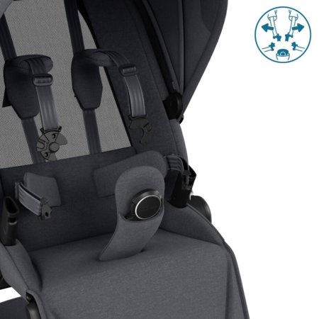 MAXI COSI sporta ratiņi FAME, Twillic graphite, 1122204110 