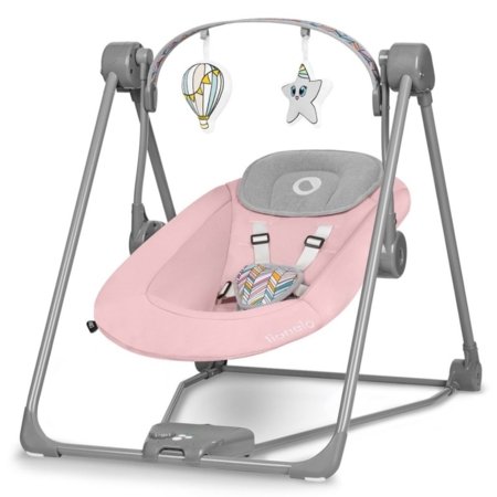 LIONELO šūpuļkrēsls LO-OTTO, Pink baby 