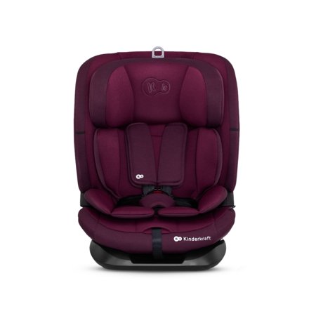 KINDERKRAFT autokrēsls ONETO3 i-Size, 76–150 cm, ar ISOFIX sistēmu, cherry pearl 