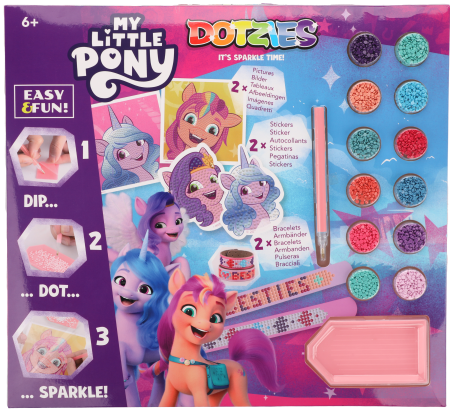 "DIAMOND DOTS radošs dimanta gleznas komplekts ""My Little Pony"", DTZ10.009" DTZ10.009