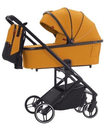 CARRELLO universāls ratiņi 2in1 ALFA, Sunrise Orange, CRL-6507 