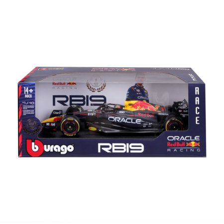 BBURAGO 1:10 sacīkšu automodelis Oracle Red Bull RBI9, 18-18003 