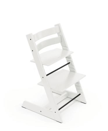 STOKKE barošanas krēsls ar aizsargbarjeru un paplāti TRIPP TRAPP, white, 685500 