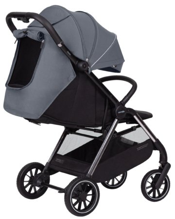 CARRELLO ratiņi DELTA, Lava Grey, CRL-5517 