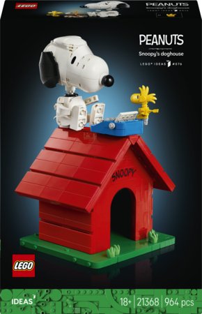 21368 LEGO® Ideas Riekstiņi: Snūpija būda 