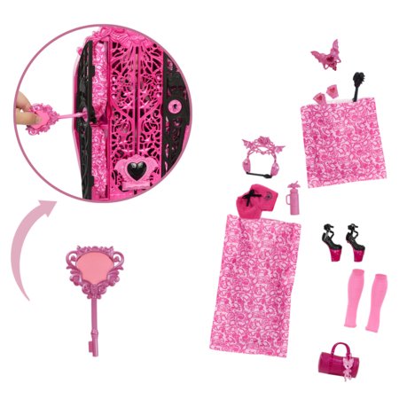 MONSTER HIGH Spocīgie noslēpumi monstru mistērija Drakulaura, HXH84 